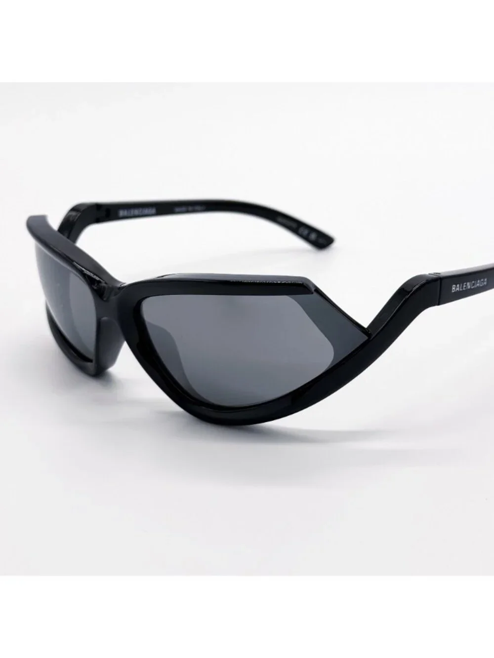 NEW BALENCIAGA BB0289S 001 SUNGLASSES BLACK GEOMETRIC UNISEX EYEWEAR BALENCIAGA